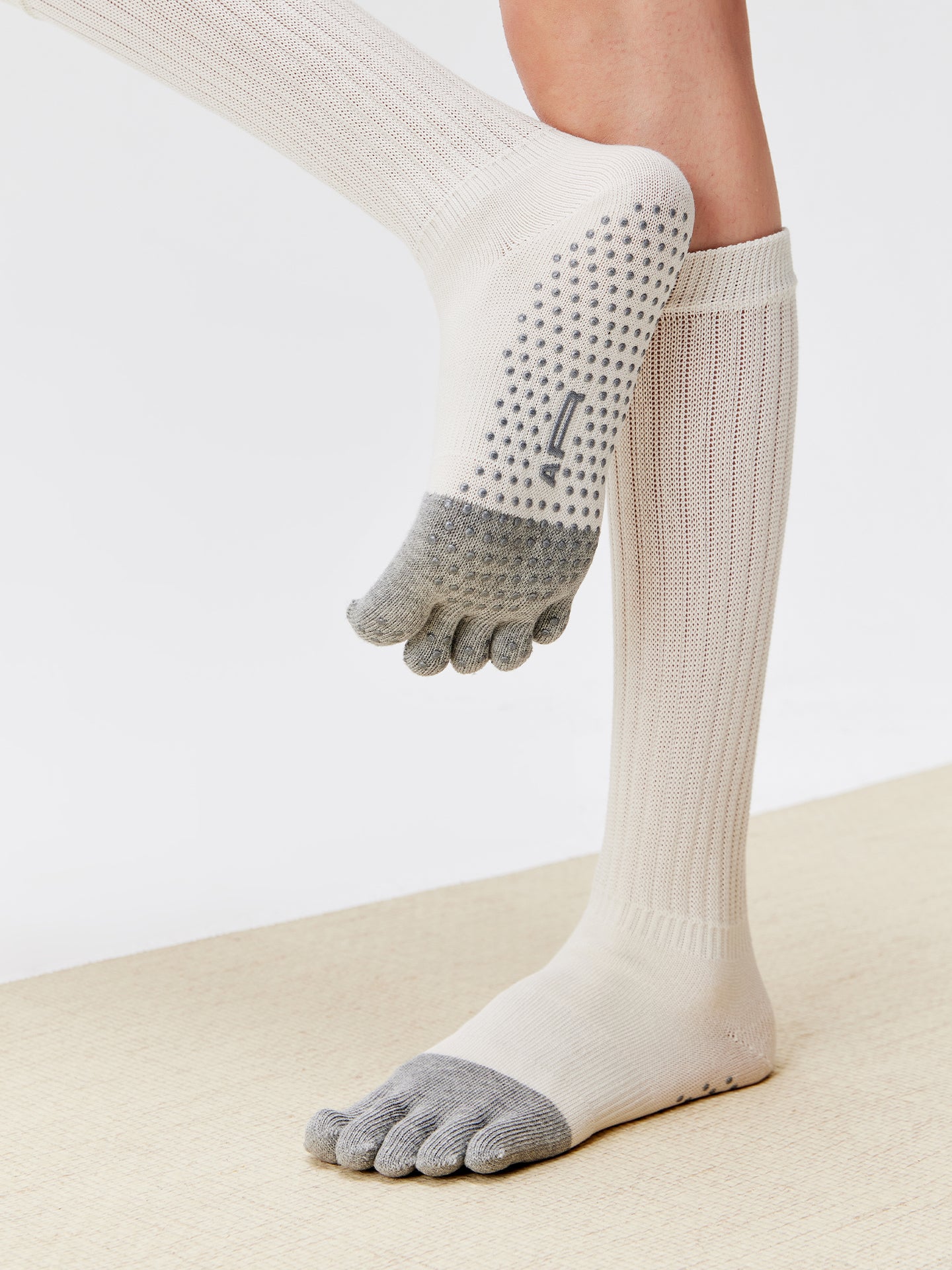 Five-Toe Crew Socks