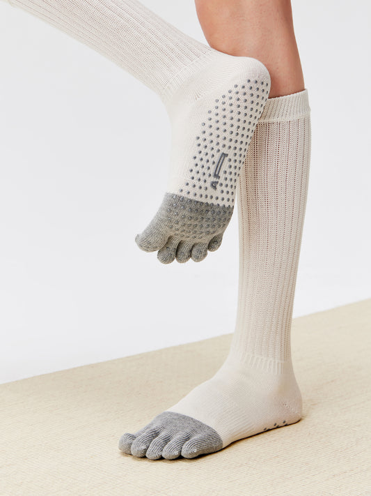 Five-Toe Crew Socks