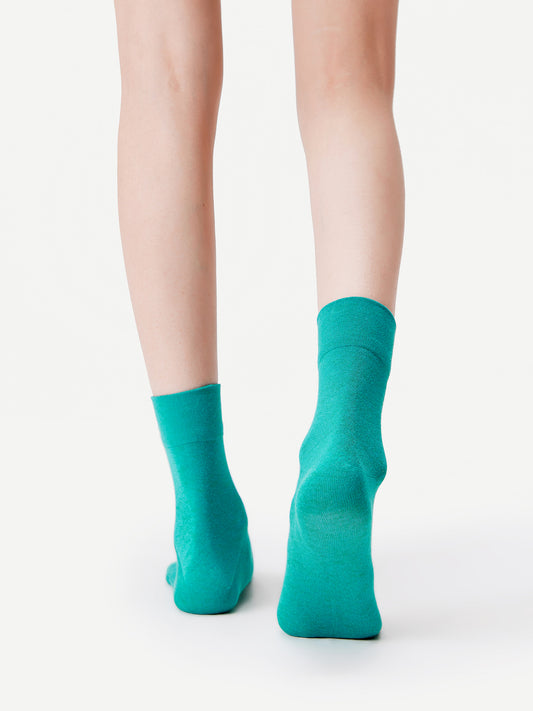 Mulberry Silk Modal Blend Ankle Socks