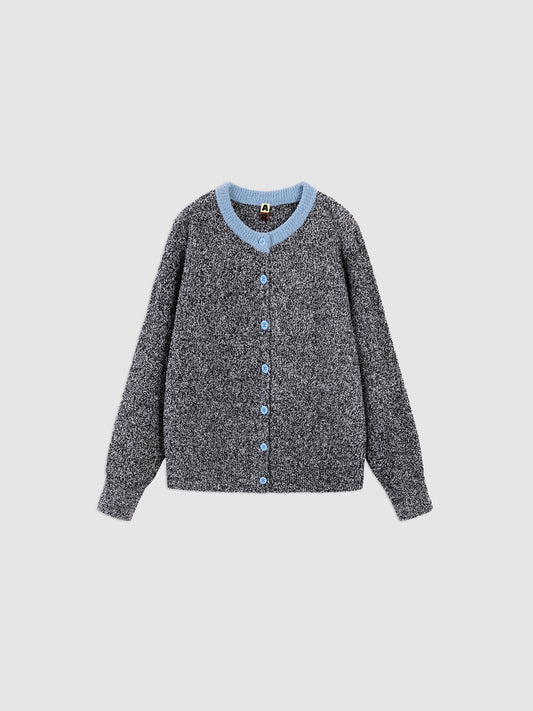 Classical Cardigan Soft Sherpa Set