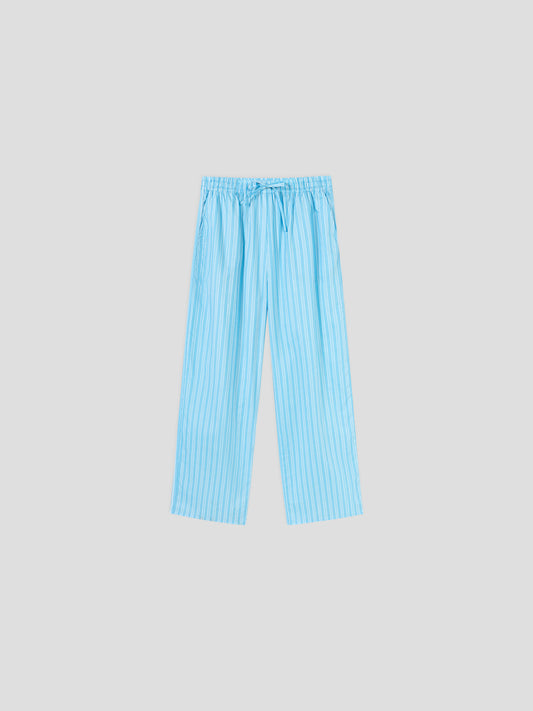 Patterned Striped Long-Sleeve Loungewear