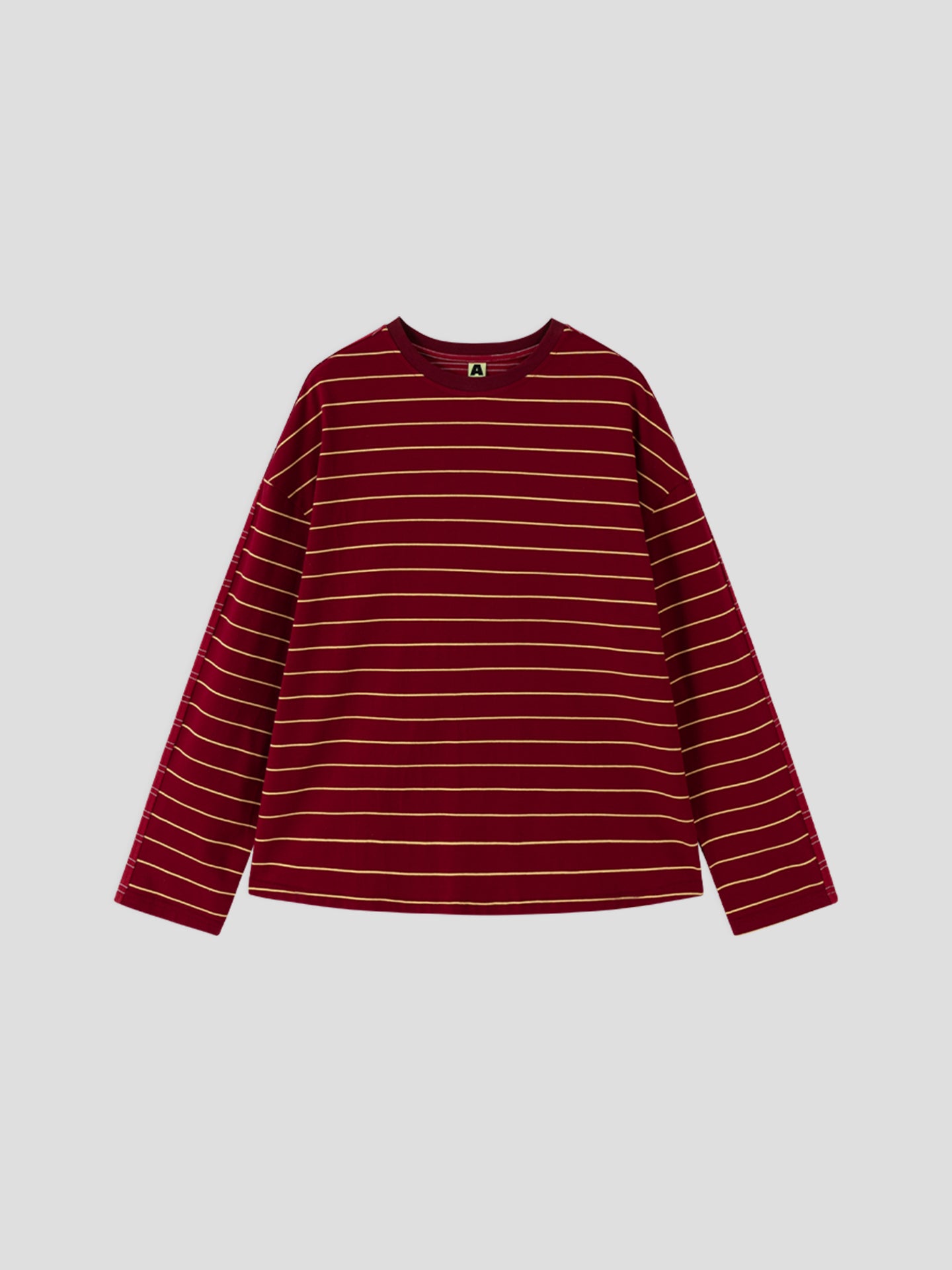 Front & Back Panel Stripe T-Shirt