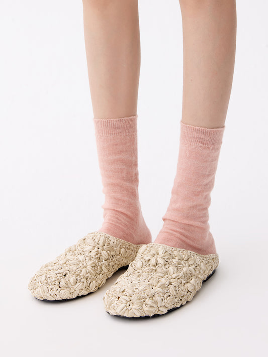 Purple Label Mohair Soft Mid-Calf Socks