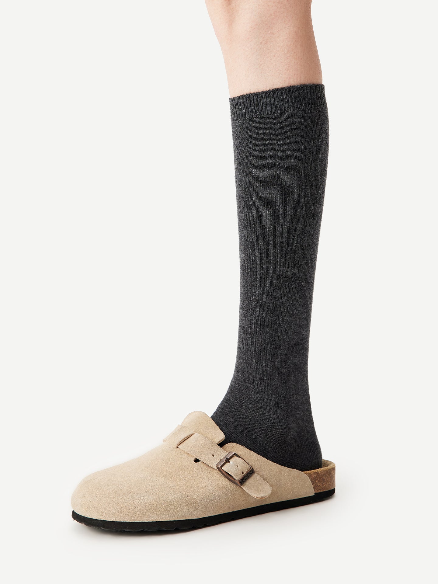 Wool & Lyocell Blend Calf Sock