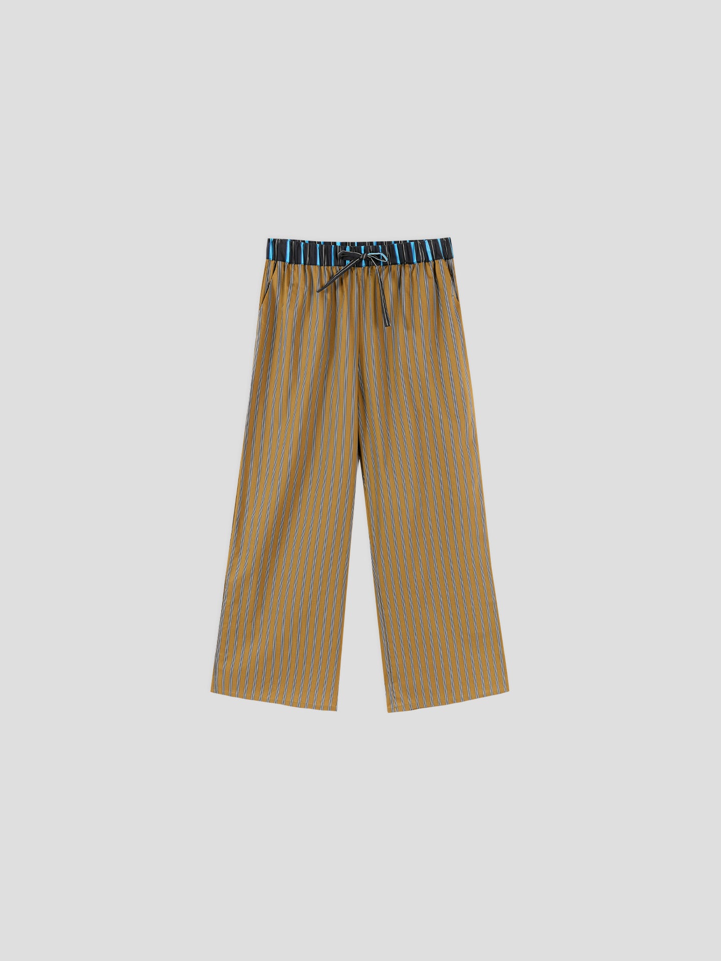 Cocoa Stripe Lounge Set