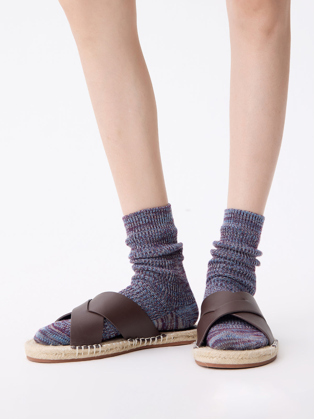 Purple Label AR Merino Wool Patterned Socks