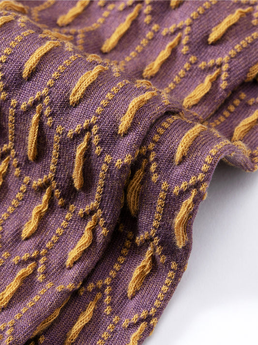 Peacock Feather Crew Sock