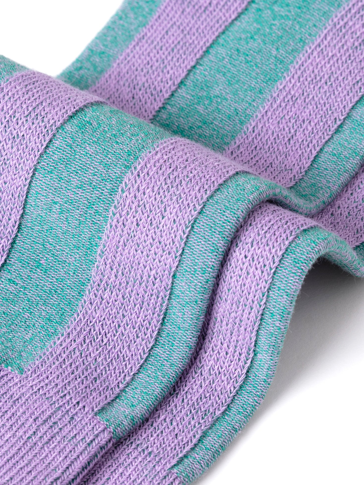 Double-Side Striped Crew Sock