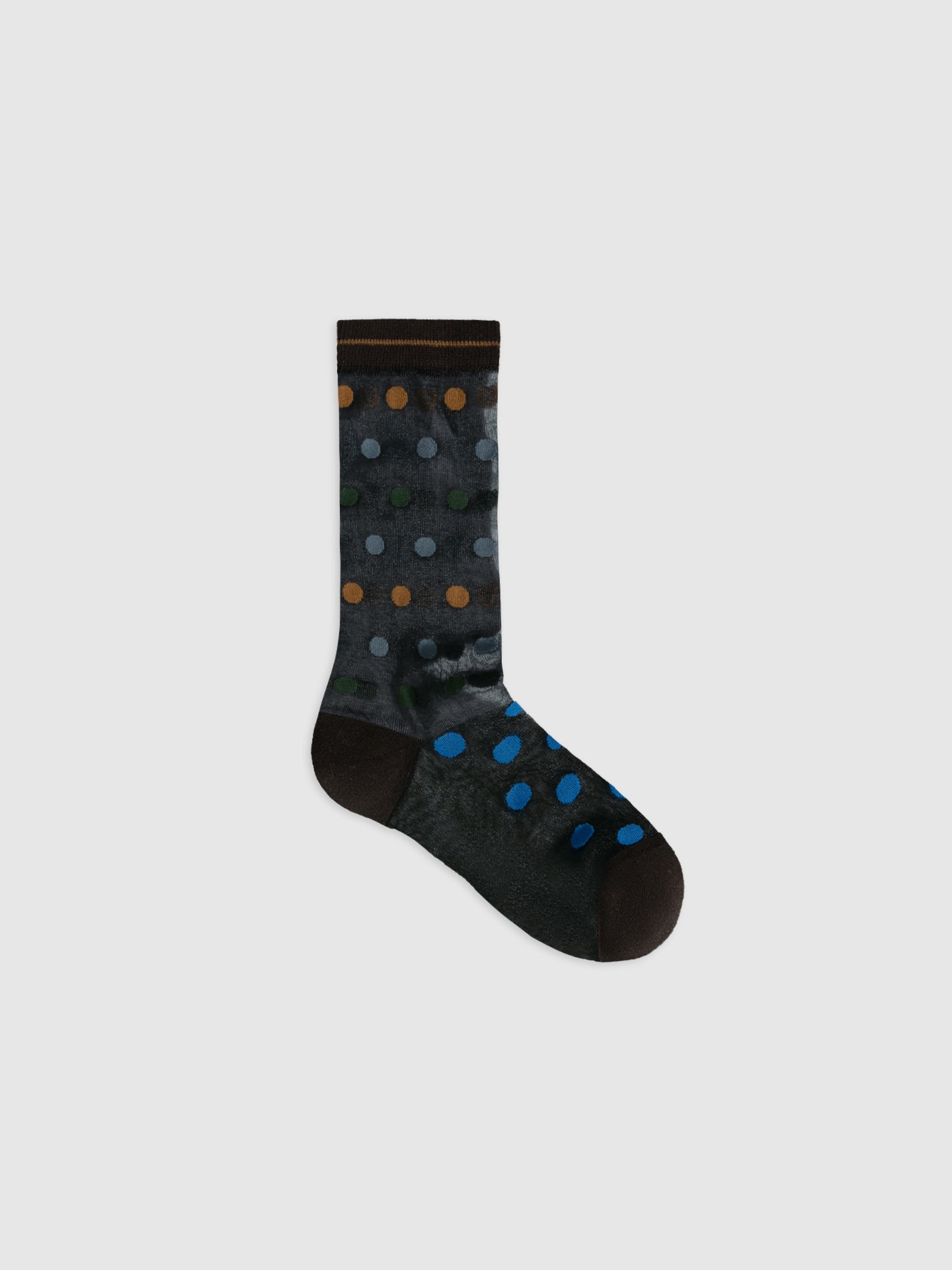 Candy Dot Crystal Crew Socks