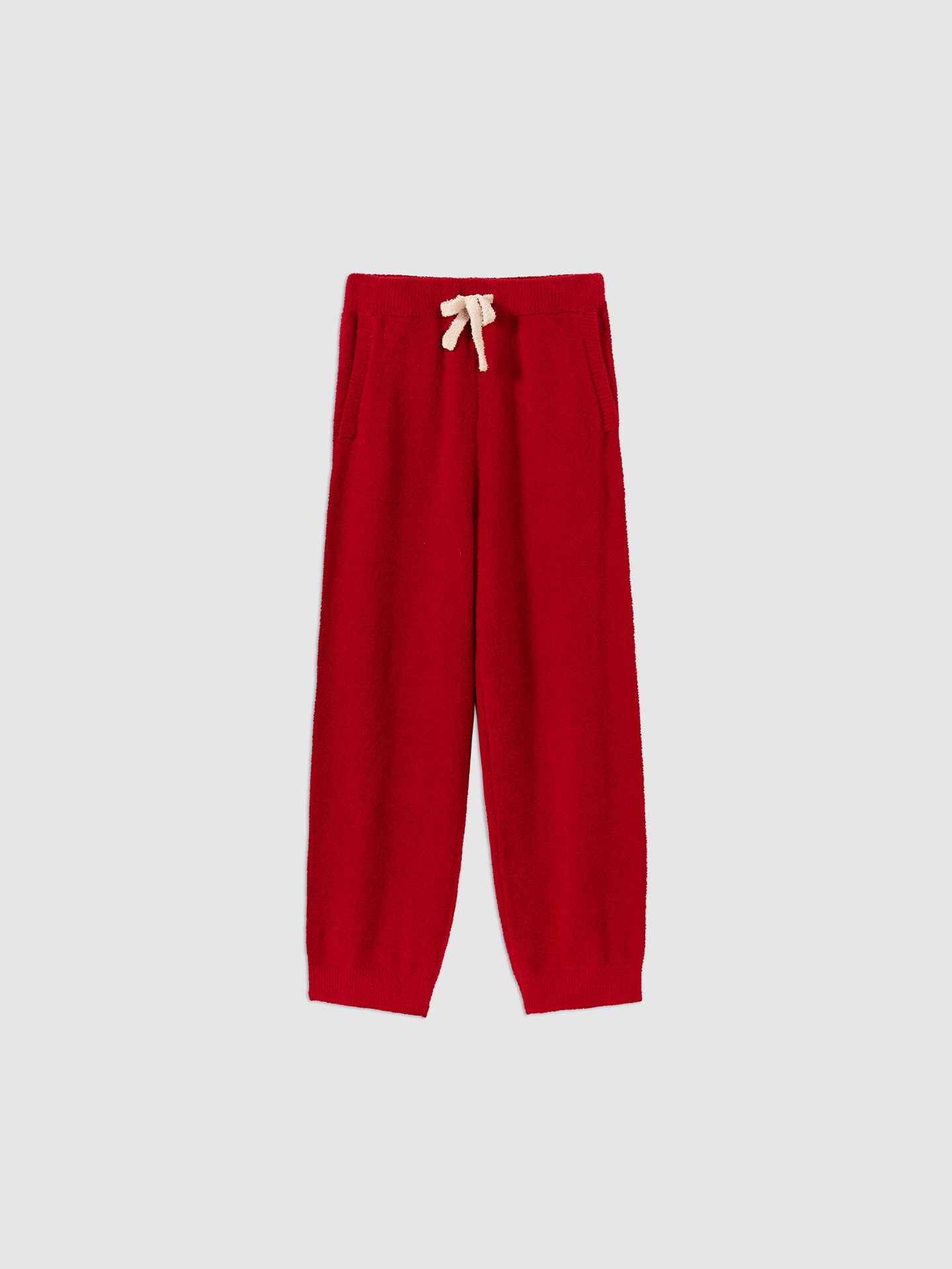 Contrast Stripe Soft Sherpa Set