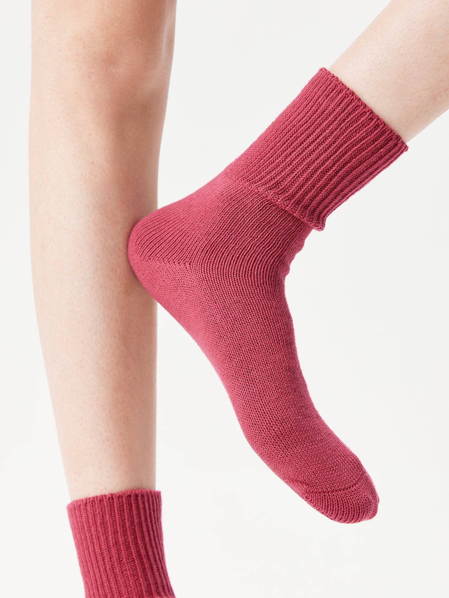 Supima Double-Needle Sock