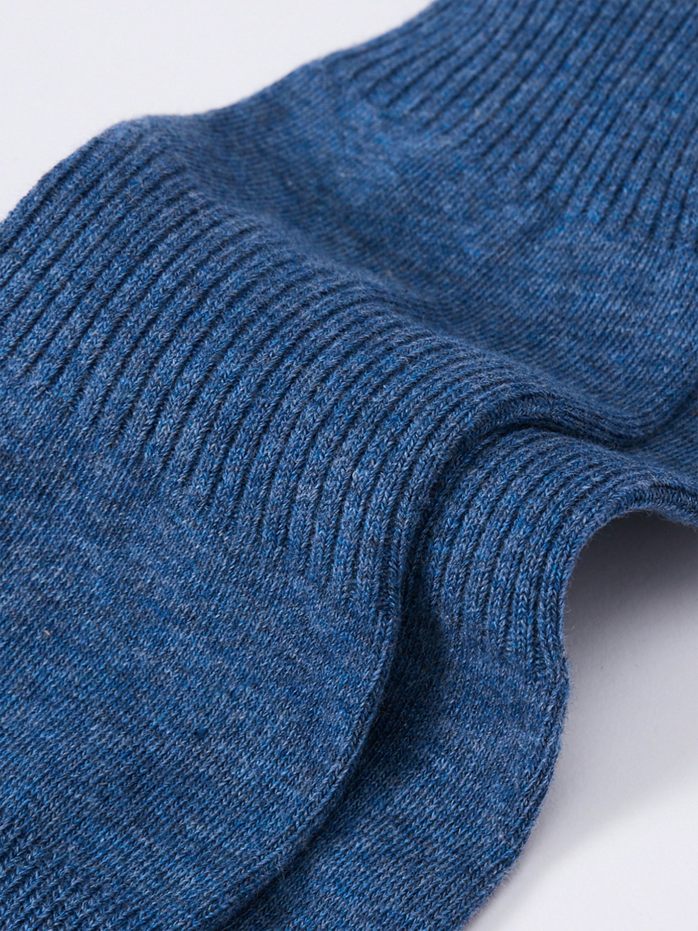 Ribbed Lantern Crew Sock