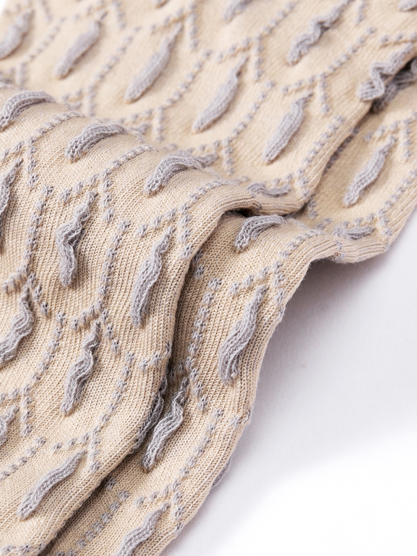 Peacock Feather Crew Sock