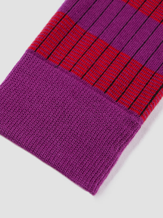 Color Clash Calf Socks Box