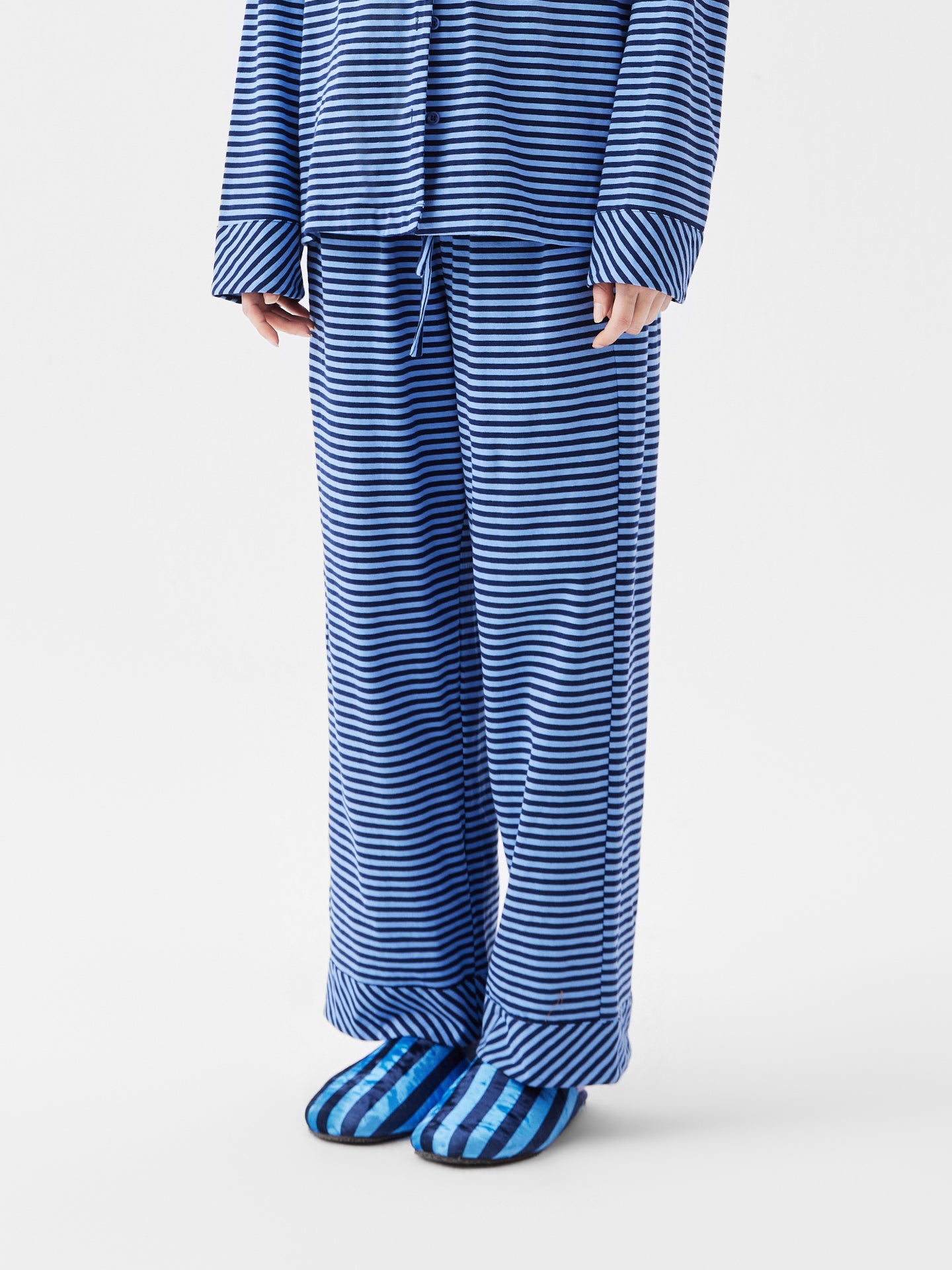 Striped Knit Lounge Set