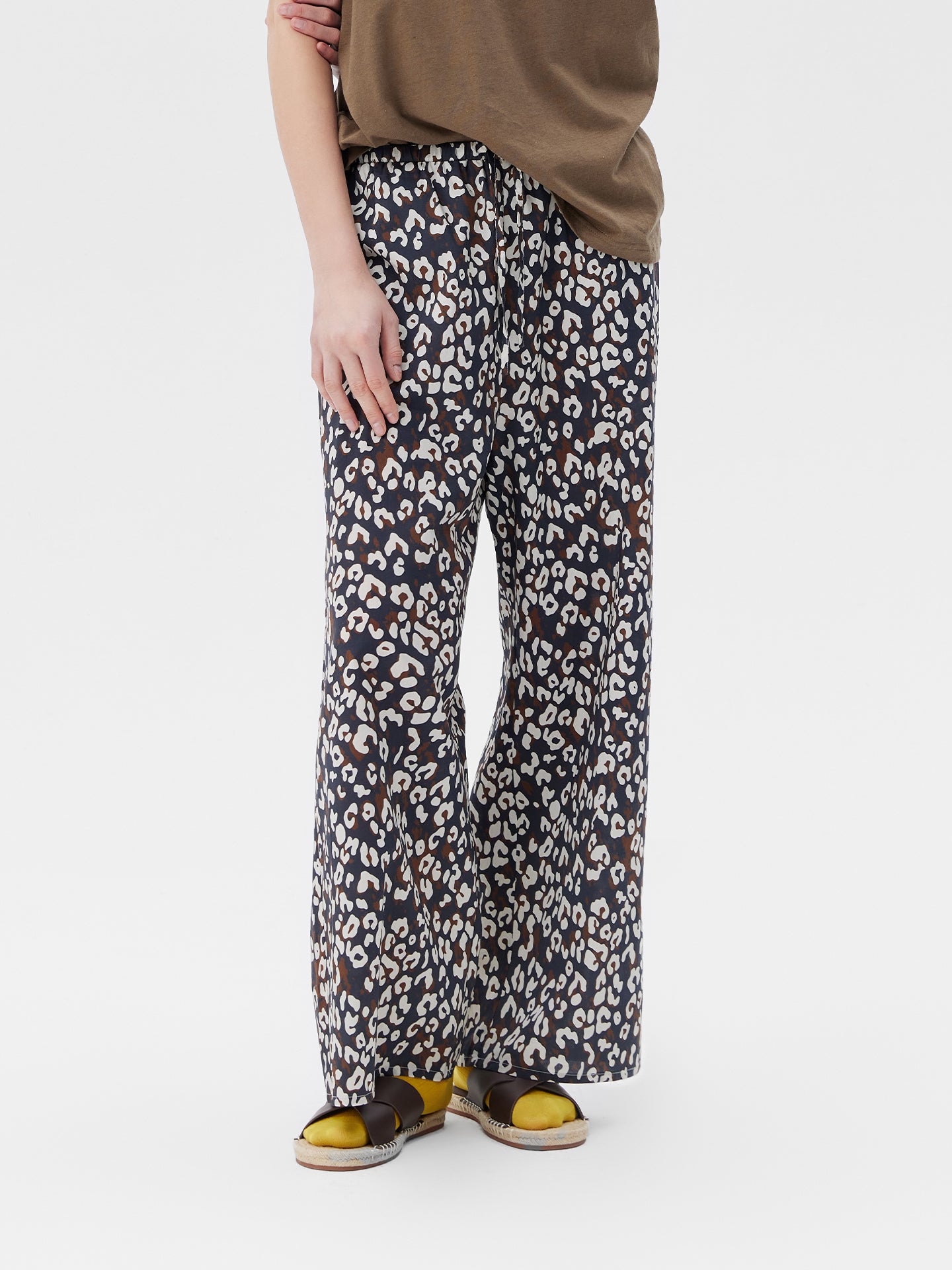 Leopard Print Loungewear Set