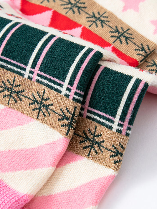 Christmas Patterned Crew Sock