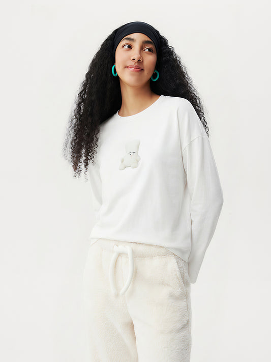 AR × Meriyasu Kataoka (片岡メリヤス) × atama Long-sleeve T-shirt