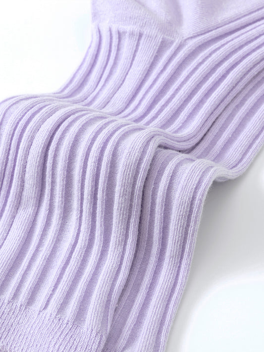 Stripe Textured Crew Sock