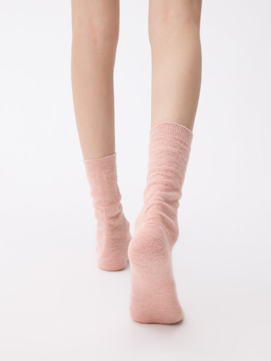 Purple Label Mohair Soft Mid-Calf Socks