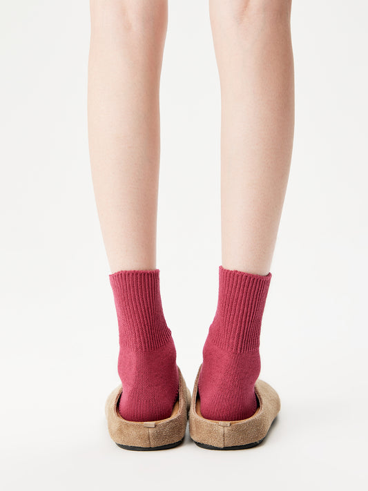 Supima Double-Needle Sock