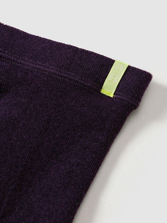 Purple Label Merino Mercerized Wool Thick Tights