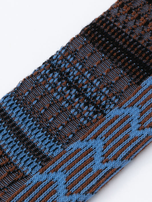 Hmong Weave Crew Sock