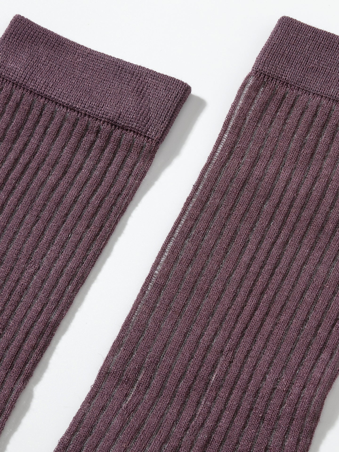 Textured Fine Stripe Crew Sock