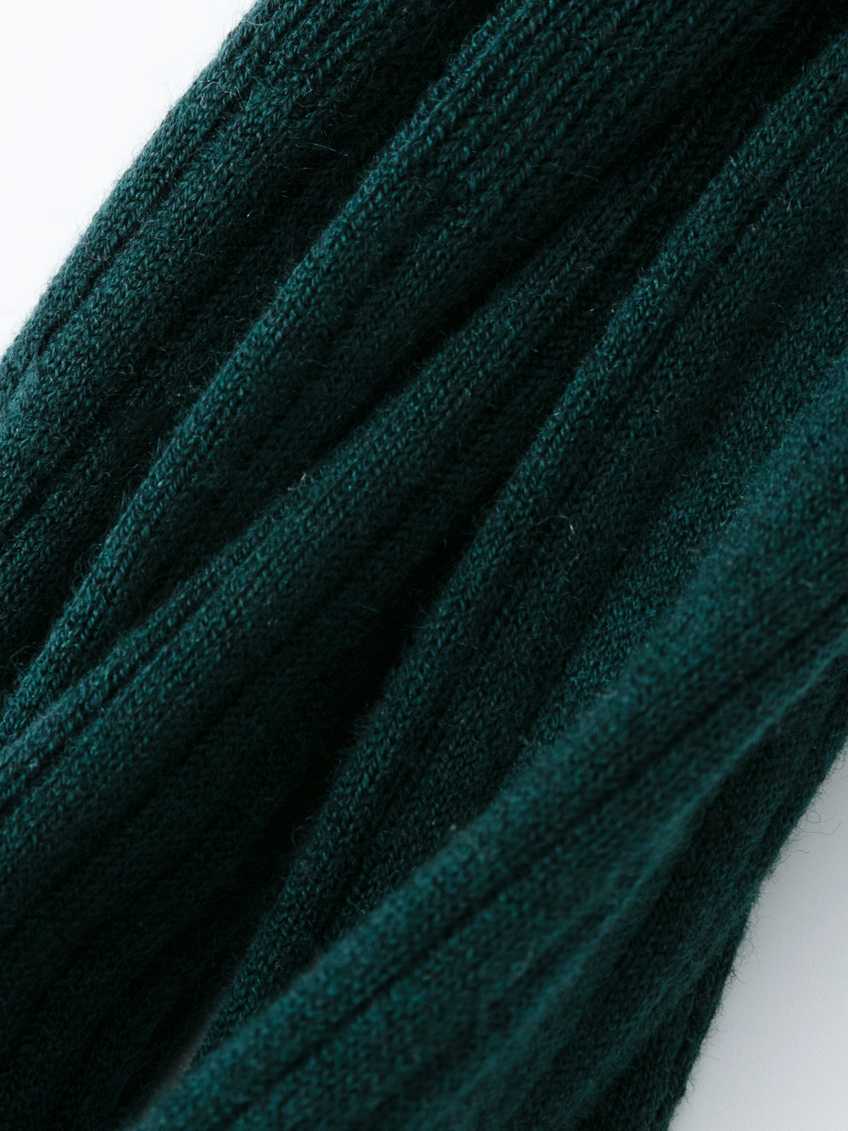 Purple Label Merino Wool Ribbed Over-the-Knee Socks
