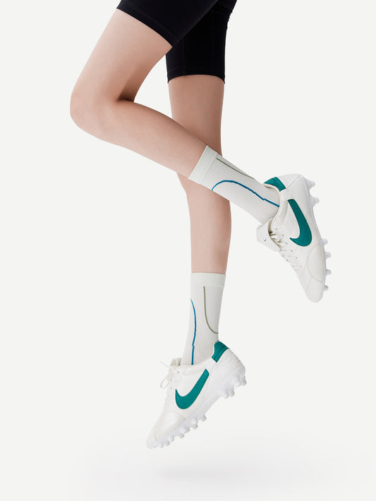 Contrast Line Sport Crew Sock