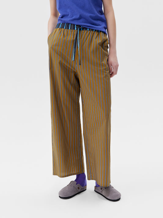 Cocoa Stripe Lounge Set