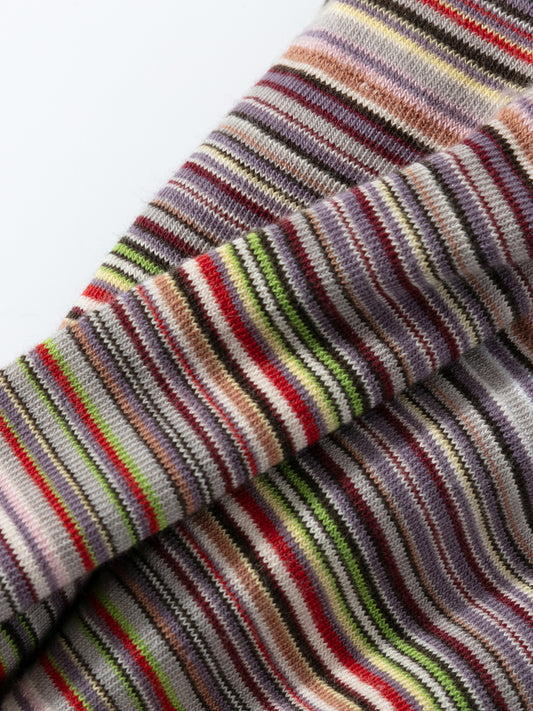 Mélange Texture Crew Socks