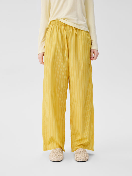 Patterned Striped Long-Sleeve Loungewear