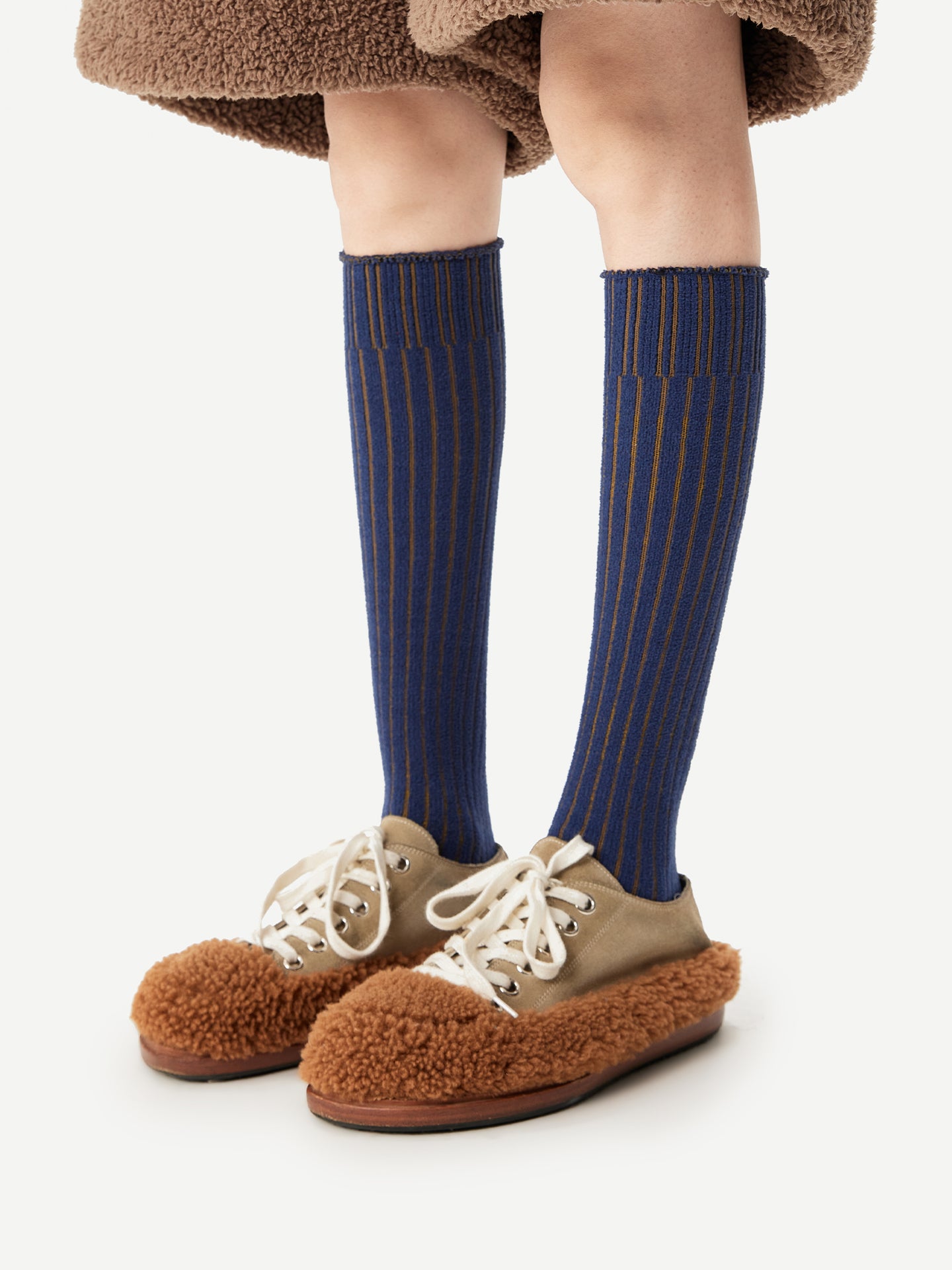 Soft Sherpa Calf Sock