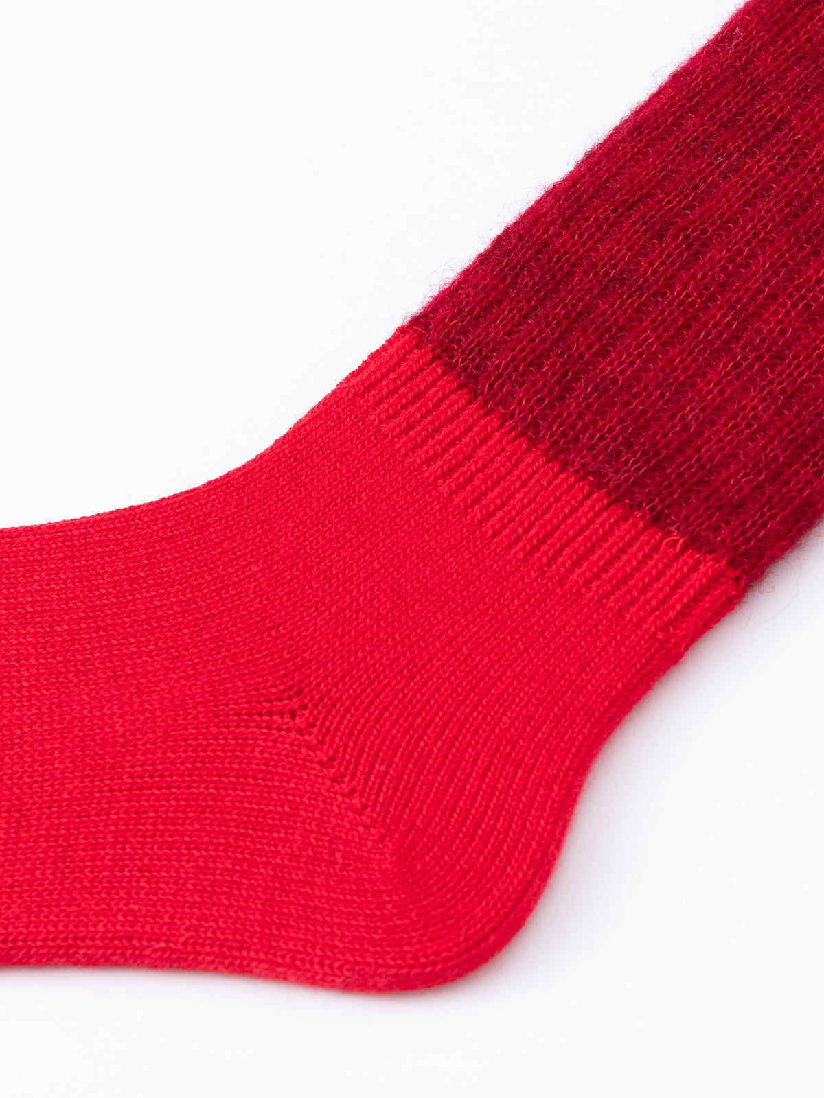 Purple Label Mohair Fluffy Merino Wool Socks