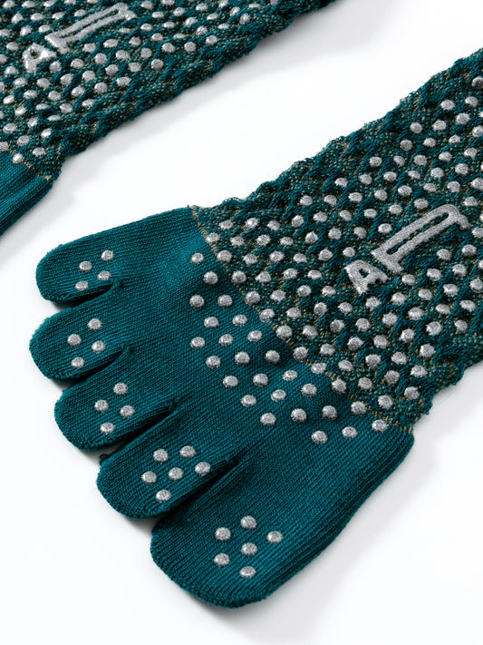 Melange Five-Toe Socks