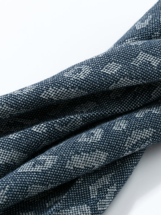 Leopard Jacquard Crew Socks