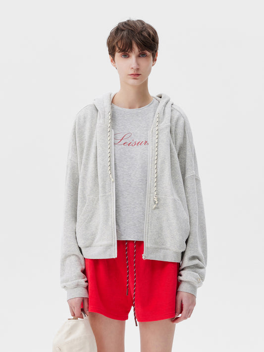 AR × Xuan Terry Zip-Up Hoodie