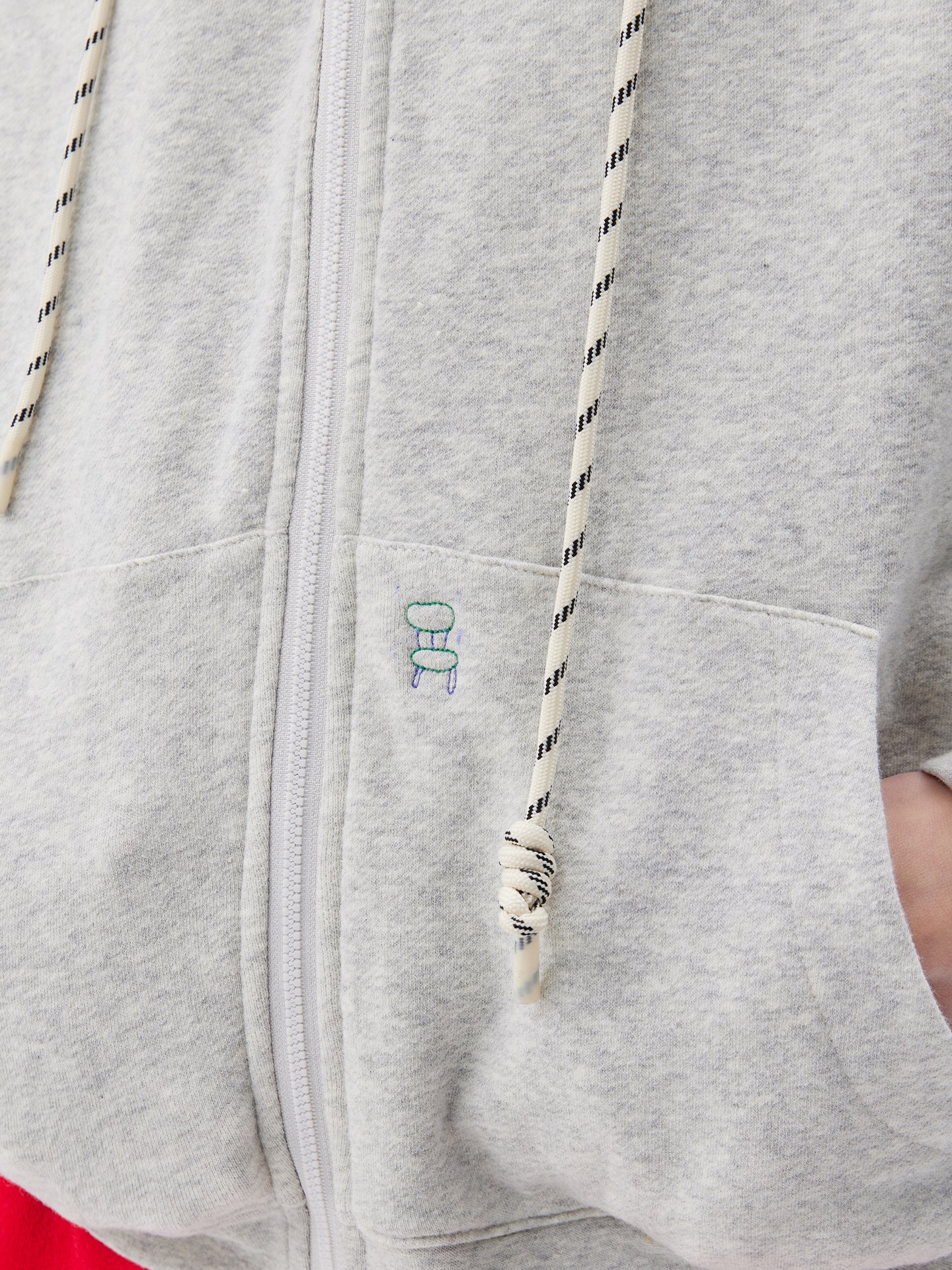 AR × Xuan Terry Zip-Up Hoodie