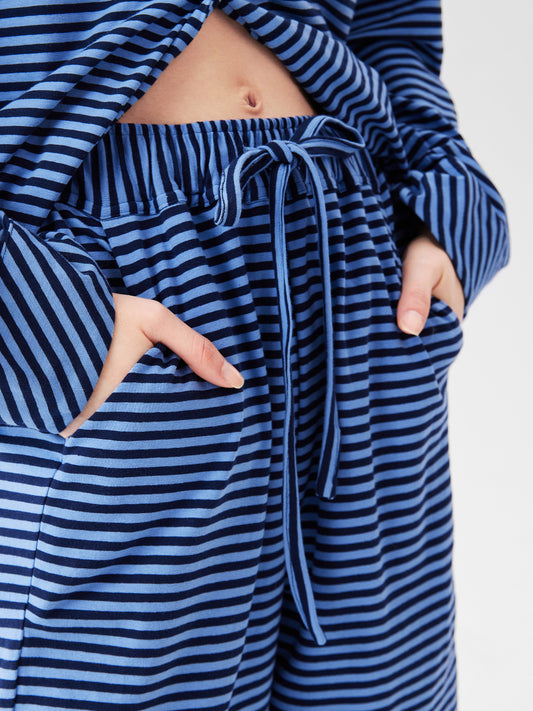 Striped Knit Lounge Set