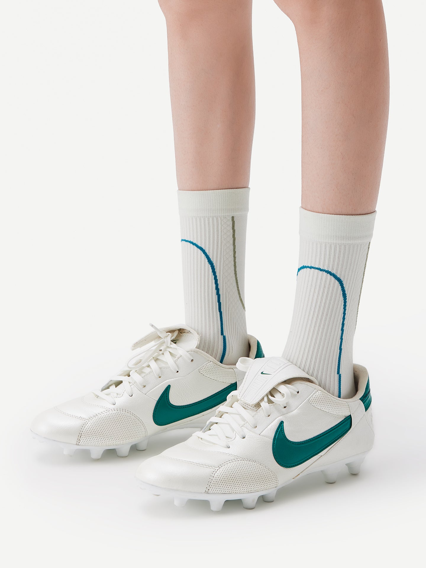 Contrast Line Sport Crew Sock