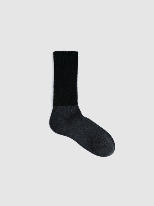 Purple Label Mohair Fluffy Merino Wool Socks