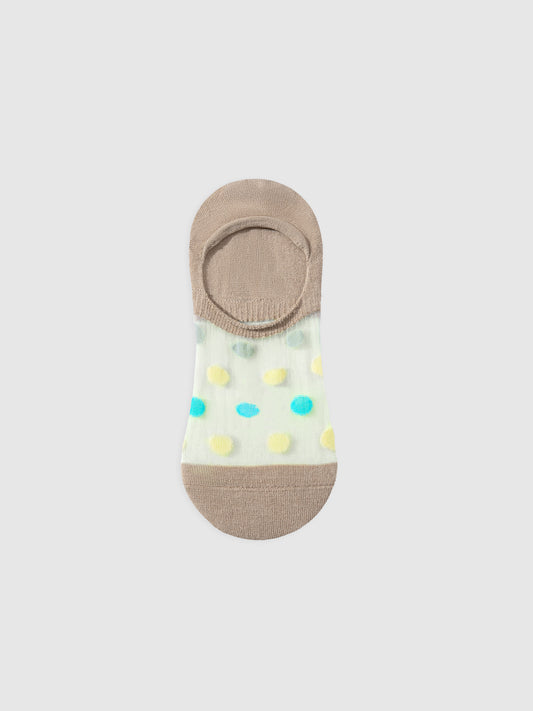 Candy Dot Crystal Ankle Socks