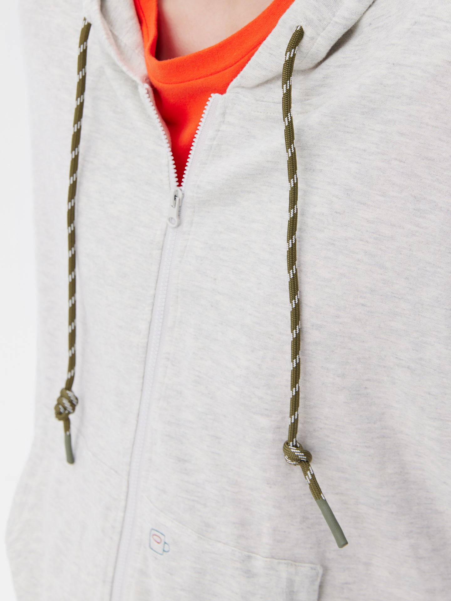 AR × Xuan Soft Cotton-Modal Zip-Up Hoodie