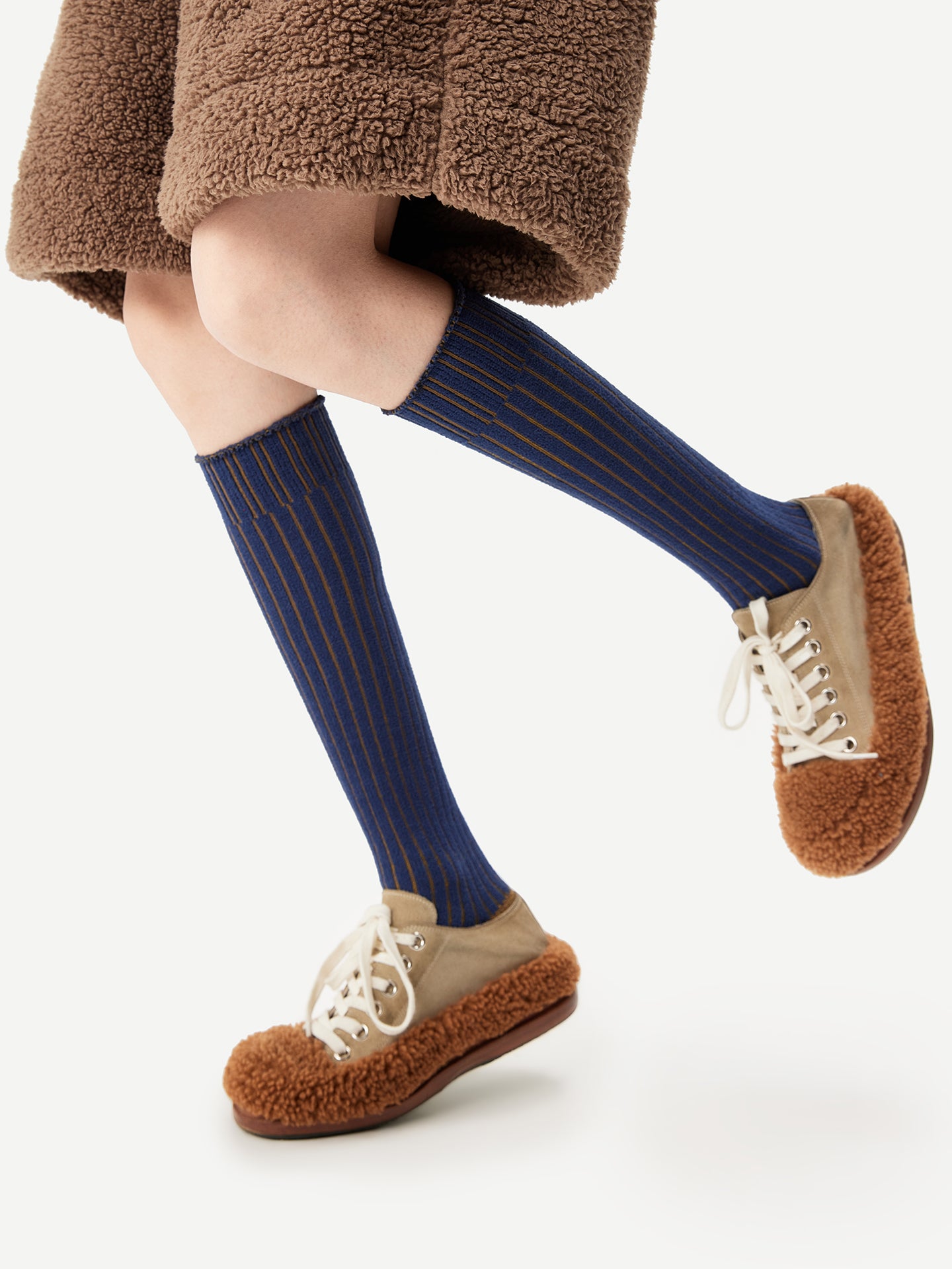 Soft Sherpa Calf Sock