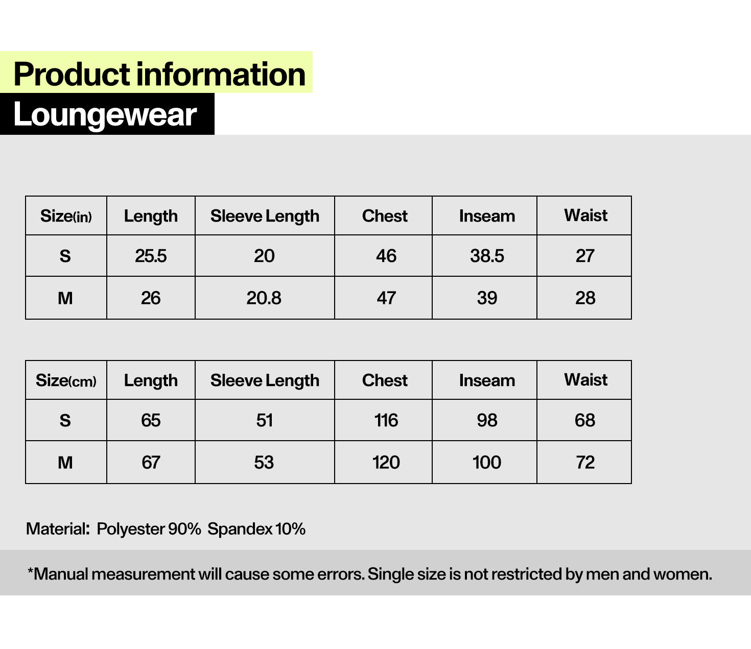 Color Line Cotton Lounge Set